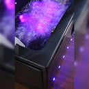 Hydrosan IRIS 933C BLACK WAVE Hydromassagebadewanne 170x84 cm