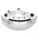 Hydrosan Spa-Badewanne mit Hydromassage Orino 632C 135x135 cm