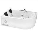 Hydrosan CARMEN 631R Hydromassage-Badewanne rechts, weiß, 180 x 120 cm