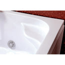 Hydrosan Hydromassage-Badewanne mit Heizung Carmen 631RH rechts Weiß 180x120 cm