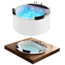 Hydrosan DELLA 916 Hydromassage-Badewanne mit Gehäuse 155x155 cm