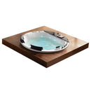 Hydrosan DELLA 916 Hydromassage-Badewanne mit Gehäuse 155x155 cm