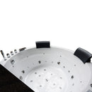 Hydrosan DELLA 916 Hydromassage-Badewanne mit Gehäuse 155x155 cm