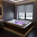 Hydrosan DIABLO 666 EINBAU-WHIRLPOOL-BADWANNE, WEISS, 180x150 CM + VERKLEIDUNG