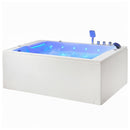 Hydrosan Whirlpool-Badewanne GLORIA Weiß 180x120 cm GLORIA