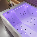 Hydrosan Whirlpool-Badewanne GLORIA Weiß 180x120 cm GLORIA