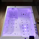 Hydrosan Whirlpool-Badewanne GLORIA Weiß 180x120 cm GLORIA