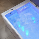 Hydrosan Whirlpool-Badewanne GLORIA Weiß 180x120 cm GLORIA