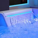 Hydrosan Whirlpool-Badewanne GLORIA Weiß 180x120 cm GLORIA