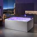 Hydrosan Whirlpool-Badewanne GLORIA Weiß 180x120 cm GLORIA