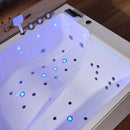 Hydrosan Whirlpool-Badewanne GLORIA Weiß 180x120 cm GLORIA