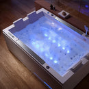 Hydrosan KARI 942 WEISSE HYDRO-MASSAGE-BADEWANNE 180x120 CM