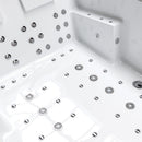 Hydrosan KARI 942 WEISSE HYDRO-MASSAGE-BADEWANNE 180x120 CM