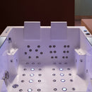 Hydrosan KARI 942 WEISSE HYDRO-MASSAGE-BADEWANNE 180x120 CM