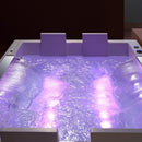 Hydrosan KARI 942 WEISSE HYDRO-MASSAGE-BADEWANNE 180x120 CM