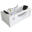 Hydrosan LEVANTE 659 WEISSE HYDRO-MASSAGE-BADWANNE 180x90 CM