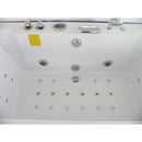 Hydrosan Hydromassage-Badewanne mit Heizung Levante 659H Weiß 180x90 cm