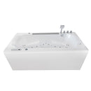 Hydrosan MARBE 941 WEISSE HYDRO-MASSAGE-BADWANNE 180x90 CM