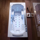 Hydrosan MARBE 941 WEISSE HYDRO-MASSAGE-BADWANNE 180x90 CM