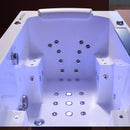 Hydrosan MARBE 941 WEISSE HYDRO-MASSAGE-BADWANNE 180x90 CM