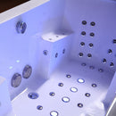 Hydrosan MARBE 941 WEISSE HYDRO-MASSAGE-BADWANNE 180x90 CM
