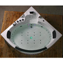 Hydrosan ORINO 632B WEISSE HYDRO-MASSAGE-BADWANNE 157x157 CM