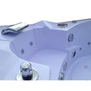 Hydrosan ORINO 632B WEISSE HYDRO-MASSAGE-BADWANNE 157x157 CM