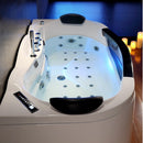 Hydrosan PARMA 924 WEISSE HYDRO-MASSAGE-BADWANNE 160x88 CM