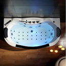 Hydrosan PARMA 924 WEISSE HYDRO-MASSAGE-BADWANNE 160x88 CM