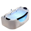 Hydrosan PARMA 924 WEISSE HYDRO-MASSAGE-BADWANNE 160x88 CM