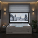 Hydrosan RAMZES 634 WEISSE HYDRO-MASSAGE-BADWANNE 168x85 CM