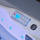 Hydrosan ROMA 764 Hydromassage-Badewanne links, weiß, 150 x 150 cm