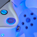 Hydrosan ROMA 764 Hydromassage-Badewanne links, weiß, 150 x 150 cm