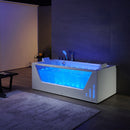Hydrosan SATURN 944 WEISSE HYDRO-MASSAGE-BADEWANNE 180x90 CM