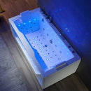 Hydrosan SATURN 944 WEISSE HYDRO-MASSAGE-BADEWANNE 180x90 CM