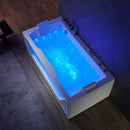 Hydrosan SATURN 944 WEISSE HYDRO-MASSAGE-BADEWANNE 180x90 CM