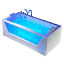 Hydrosan SATURN 944 WEISSE HYDRO-MASSAGE-BADEWANNE 180x90 CM