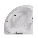 Hydrosan SIGNA 635 WEISSE HYDRO-MASSAGE-BADWANNE 150x150 CM