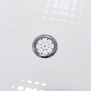Hydrosan SIGNA 635 WEISSE HYDRO-MASSAGE-BADWANNE 150x150 CM