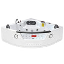 Hydrosan TIGA 604 WEISSE HYDRO-MASSAGE-BADWANNE 152x152 CM