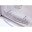 Hydrosan Hydromassage-Badewanne mit Heizung Carmen 631LH Links Weiß 180x120 cm