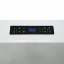 Hydrosan Hydromassage-Badewanne mit Heizung IMPERIA 610H Weiß 180x120 cm