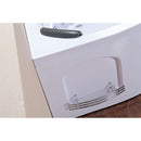 Hydrosan Hydromassage-Badewanne mit Heizung ORINO 632AH 152x152 cm
