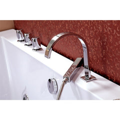 Hydrosan Hydromassage-Badewanne mit Heizung Ramona 640H Weiß 180x90 cm – Vorschau 5