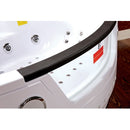 Hydrosan TIGA 604H WEISSE HYDRO-MASSAGE-BADWANNE MIT HEIZUNG 152x152 CM