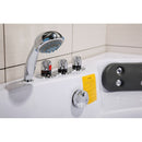 Hydrosan TIGA 604H WEISSE HYDRO-MASSAGE-BADWANNE MIT HEIZUNG 152x152 CM