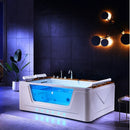 Hydrosan ZEFIR 934 WEISSE HYDRO-MASSAGE-BADWANNE 192x131 CM