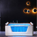 Hydrosan ZEFIR 934 WEISSE HYDRO-MASSAGE-BADWANNE 192x131 CM