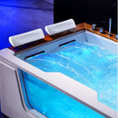 Hydrosan ZEFIR 934 WEISSE HYDRO-MASSAGE-BADWANNE 192x131 CM