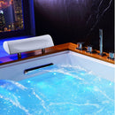 Hydrosan ZEFIR 934 WEISSE HYDRO-MASSAGE-BADWANNE 192x131 CM